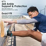 Elastic ankle brace