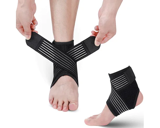 This ankle brace for women sprained ankle helps in stabilizing & preventing foot injuries without restricting your motion. This foot brace for plantar fasciitis keeps a snug fit during your daily activities like walking and working out.
